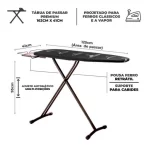 Tábua de Passar Roupa Grande e Resistente com Pés Antiderrapantes | Importada | Boutique dos Varais - Imagem 5