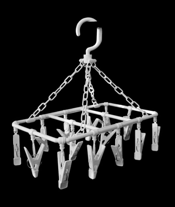 Mini Varal para Meias e Roupas Íntimas Articulado com 14 prendedores | varal pequeno com prendedor | Varal para pendurar |Boutique dos Varais - Imagem 4