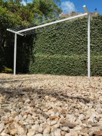 Varal Externo de Chão em T de ferro zincado com 08 Cabos de Aço de até 3.3M | Ferro zincado ou Inox | Boutique dos Varais - Imagem 2